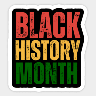 Black-History-Month Sticker